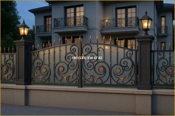 BAHÇE KORKULUKLARI-KORKULUK MODELLERİ-FERFORJE BAHÇE KORKULUĞU fiy8420