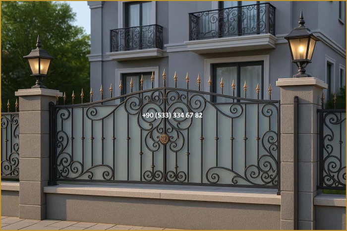 BAHÇE KORKULUKLARI-KORKULUK MODELLERİ-FERFORJE BAHÇE KORKULUĞU fiy8425