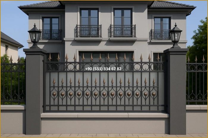 BAHÇE KORKULUKLARI-KORKULUK MODELLERİ-FERFORJE BAHÇE KORKULUĞU fiy8426