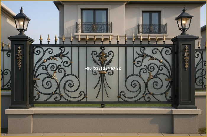 BAHÇE KORKULUKLARI-KORKULUK MODELLERİ-FERFORJE BAHÇE KORKULUĞU fiy8427