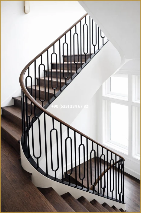 MERDİVEN KORKULUKLARI- MERDİVEN KORKULUK TASARIMI- FERFORJE MERDİVEN KORKULUK MODELLERİ fiy8591