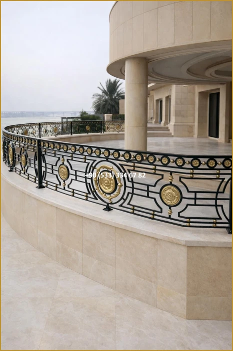 BALKON KORKULUK MODELLERİ-FERFORJE BALKON KORKULUK MODELLERİ-BALKON KORKULUK ÇEŞİTLERİ fiy8497