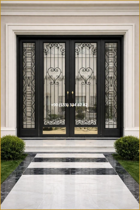 VİLLA KAPILARI-FERFORJE VİLLA KAPILAR-VİLLA GİRİŞ KAPILAR-BAHÇE KAPILARI-FERFORJE KAPILAR fiy8621