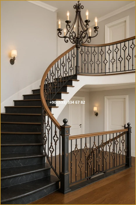 MERDİVEN KORKULUĞU/VİLLA MERDİVEN KORKULUĞU/İÇ MERDİVEN KORKULUKLARI fiy8399