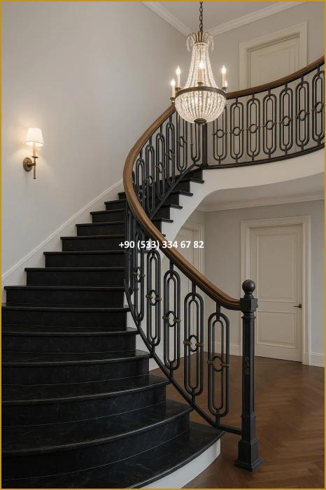 MERDİVEN KORKULUĞU/VİLLA MERDİVEN KORKULUĞU/İÇ MERDİVEN KORKULUKLARI fiy8402