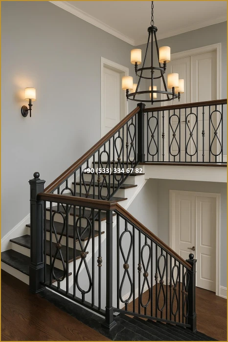 MERDİVEN KORKULUĞU/VİLLA MERDİVEN KORKULUĞU/İÇ MERDİVEN KORKULUKLARI fiy8408