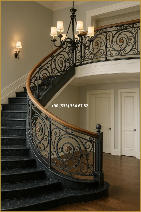 MERDİVEN KORKULUĞU/VİLLA MERDİVEN KORKULUĞU/İÇ MERDİVEN KORKULUKLARI fiy8411