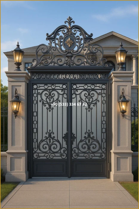 VİLLA KAPILARI-FERFORJE VİLLA KAPILAR-VİLLA GİRİŞ KAPILAR-BAHÇE KAPILARI-FERFORJE KAPILAR fiy8268
